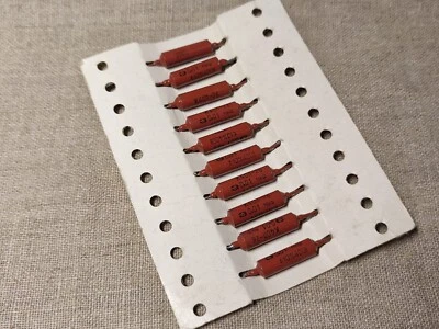 10 pcs  0.01 uF 400V K40P-2b PIO , PAPER-in-OIL Alum foil AUDIO CAPACITORS 10 nF - image 1 of 4