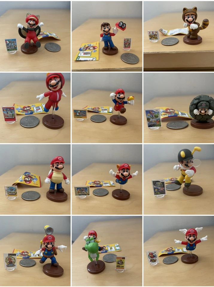 Super Mario Bros. Figuras Japón Nintendo Foto 1 de 1