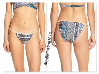 NWT  Somedays Lovin Amardri' Lace Trim Bikini Bottoms  Size Medium     #U170 - Image 1 of 4