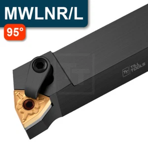 Cincel giratorio MWLNR/L soporte giratorio acero giratorio soporte de abrazadera soporte de placa reversible para WNMG - Imagen 1 de 1