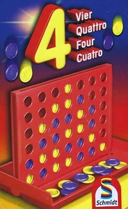 4 gewinnt - Vier gewinnt - Mitbringspiel - Schmidtspiele ab 6 Jahren - Neu % OVP - Bild 1 von 1