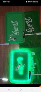 Cookies LED Rolling Trays Color Changing Glow tray - Bag included with USB lamp