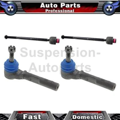 Extremos de varilla de amarre de dirección delantera interior y exterior Mevotech para GMC Sierra 1500 4,8 L 5,3 L Foto 1 de 4