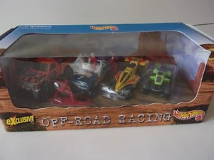 Hot Wheels Off Road Racing Set 4 Vehicles Cars Exclusive 1997 Scale 1:64 NIB - Picture 1 of 5