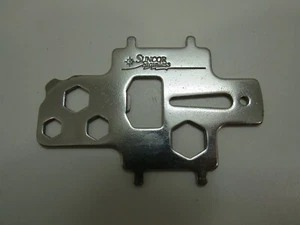 SUNCOR STAINLESS STEEL DECK PLATE KEY DP HANDLE HOLES AND SLOTS (E2.5A742B) - Picture 1 of 5