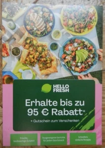 Hello Fresh Rabatt Gutschein - 95 Euro Rabatt - Bild 1 von 5
