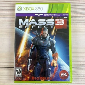 Mass Effect 3 (Xbox 360 Kinect, 2012) - 2 Disc CIB Complete Game -Tested/Working - Picture 1 of 12