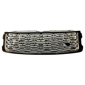 Parrilla delantera Range Rover estilo SVA para L405 2018-22 negro plateado parrilla cromada - Imagen 1 de 17