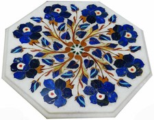 12"x12" Home Decor Marble Inlay Table Top