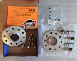 H & R Porsche 996 997 991 Roue Entretoise 1) Set 18 MM Argenté 100% Allemand - Photo 1 sur 10