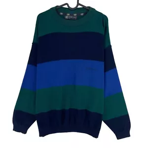 Cosby Vintage Retro 90s State of Art Blau Pullover Pulli Größe L - Bild 1 von 9