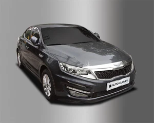 Chrome Front Hood Garnish Bug Shield Guard 1P For 11 12 13 Kia Optima : K5 - Picture 1 of 5
