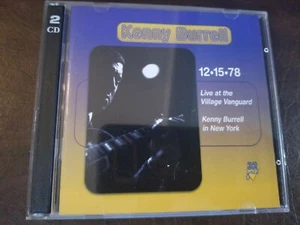 Kenny Burrell Live at Village Vanguard 12 / 15 / 78 CD x2 NEAR MINT discs - Picture 1 of 5