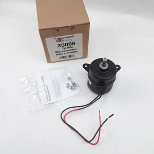 2 Pole Radiator Fan Motor Fits Acura Integra 1998-2001 Honda Accord 1998-2002 - Picture 1 of 5