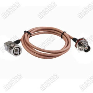 Adaptador de ángulo recto macho BNC conector macho RG400 1M - Imagen 1 de 2