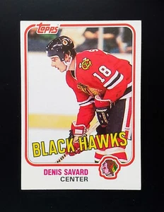 1981-82 Topps #75 Denis Savard Rc Rookie HoF 0045 - Picture 1 of 3