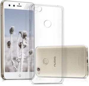 For ZTE NUBIA Z11 SHOCKPROOF TPU CLEAR CASE SOFT SILICONE GEL BACK SLIM COVER - Picture 1 of 10