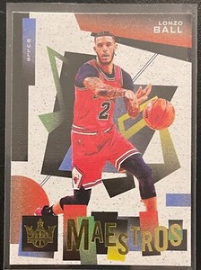 Lonzo Ball 2020-21 Panini Court Kings Maestros