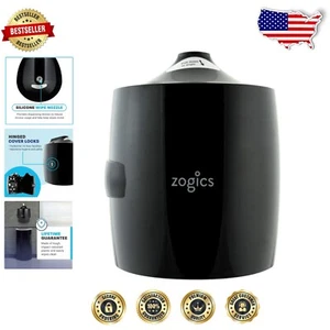 Convenient No-Touch Gym Wipes Dispenser with Adjustable Tension - Black Plastic - Picture 1 of 10