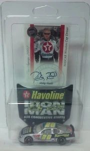 Ricky Rudd Autograph Iron Man 2004 Havalon #28 656 Starts Nascar 1/64 Diecast - Picture 1 of 7