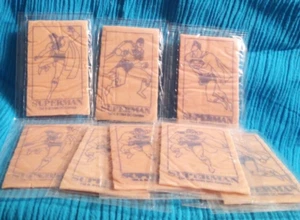9 Different 1996 Skybox DC Superman Action Packs Bubble Gum in wrap See Picture - Picture 1 of 5