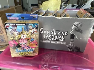 Sealed Display - 6x Sand Land Tactical Card Battle Game Bandai Table Top Board - Picture 1 of 2