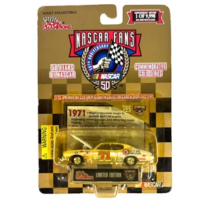 Racing Champions 1998 NASCAR Fans 50 Años Gold Series 1971 Chevelle Diecast #23 - Imagen 1 de 3