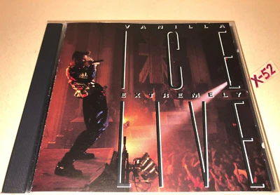 Vanilla Ice CD Extremely Live hits Ice Ice Baby Remix Play That Funky Music  Foto 1 de 4