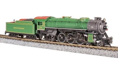Broadway Limited 7988 N Scale Southern Heavy Pacific 4-6-2 Sylvan Green #1391 - Image 1 of 4