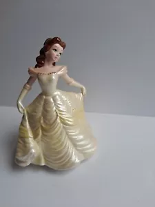 Schmid Disney Beauty and the Beast Belle Ceramic Figure Wind Up Music Box 53800 - Picture 1 of 7
