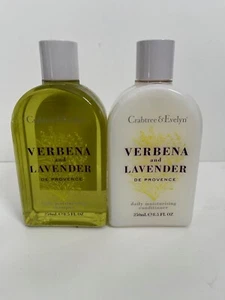 CRABTREE & EVELYN VERBENA LAVENDEL SHAMPOO CONDITIONER SET 8,5 OZ AUSLAUF - Bild 1 von 5