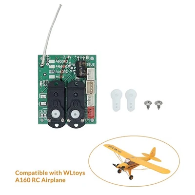 Replacement Receiving Board with Servo, Compatible with WLtoys XKS A160 RC Plane - Image 1 of 4