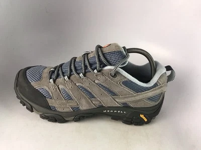 Zapatos de senderismo Merrell Moab 2 Ventilator de caña baja para mujer talla 9 anchos gris/azul Foto 1 de 4