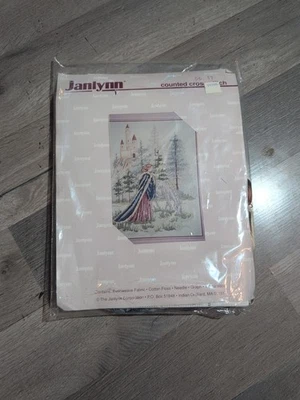 Janlynn Donna Princess & Unicorn Counted Cross Stitch Kit #06-17. New Sealed. M6 - Image 1 of 4