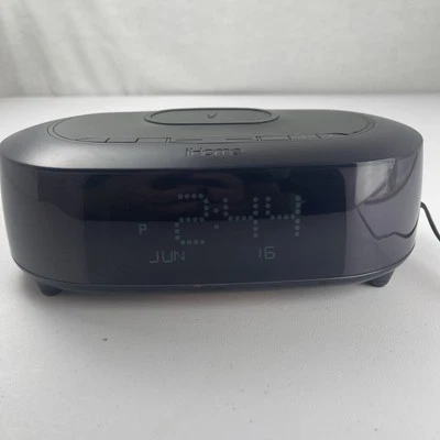 Будильник iHOME Time Boost беспроводная зарядка iBTW281V2 Bluetooth темно-синий - Изображение 1 из 4