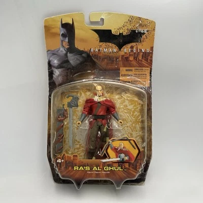 Batman Begins Ra's Al Ghul Action Figure 2005 Vintage Mattel Damaged Packaging - Image 1 of 4