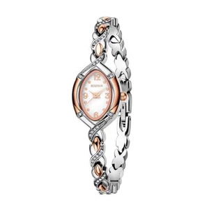 SURVAN WatchDesigner Orologio Donna Giapponese-Quarzo Oro Giallo 18k Placcato Ioni... - Foto 1 di 8