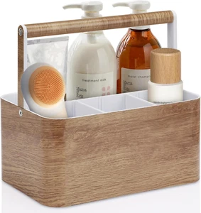 Shower Caddy Portable for College: Devided Bathroom Caddy Shower Basket for Dorm - Picture 1 of 12