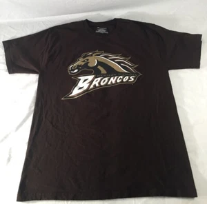 Camiseta para hombre Champion NCAA Western Michigan Broncos talla mediana marrón - Imagen 1 de 8