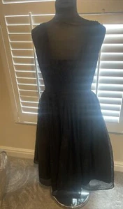 Vestido de verano con estampado floral de coles y rosas talla 10 100 % algodón - Imagen 1 de 12
