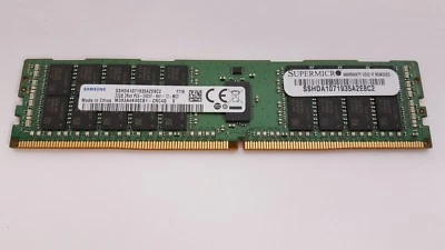 SAMSUNG M393A4K40CB1-CRC4Q 32GB PC4-2400T-RA1 MEMORY PC4-19200 FOR SERVER - Image 1 of 4