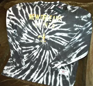 New Orleans Saints Tie Dyed Crew sweatshirt men's XL Tommy Hilfiger New with tag - Picture 1 of 4