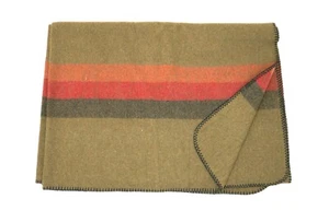 Original German Army Wool Blanket High Quality Thick Surplus Military Issue - Picture 1 of 5