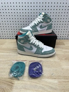Air Jordan 1 Retro High OG “Turbo Green” GS Size 7Y - (575441-311) WORN ONCE!! - Picture 1 of 19