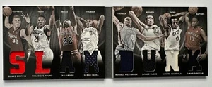 Griffin/Westbrook 2011-12 Panini Preferred Slam Dunk Material BOOKLET #'d /199 - Picture 1 of 6