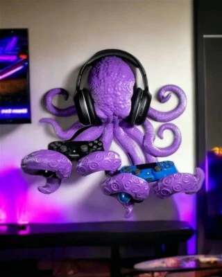Octopus Controller & Headphone Holder - Image 1 of 4