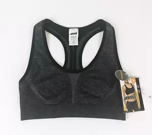Avia Seamless Sports Bra Heather Grey Size Medium 8-10 - Picture 1 of 7