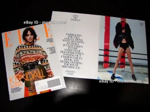 KENDALL JENNER 15-Page Editorial 'City of Angels' + Cover ELLE US August 2021 - Picture 1 of 6
