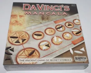 Da Vinci's Mancala Board Game Brand New Sealed Game Of Secret Symbols - Picture 1 of 2