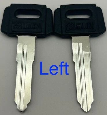 2 Key Blanks Suzuki GSXR 88-95 Address 100 Bandit Boulevard C90 M90 T90 DL1000 - Image 1 of 2